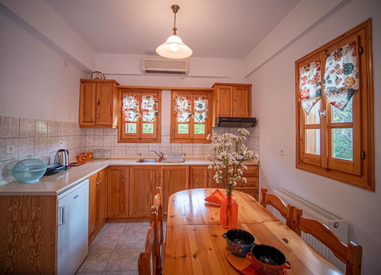 Orange House For Big Families In Damouchari - Delicious Houses Exterior photo