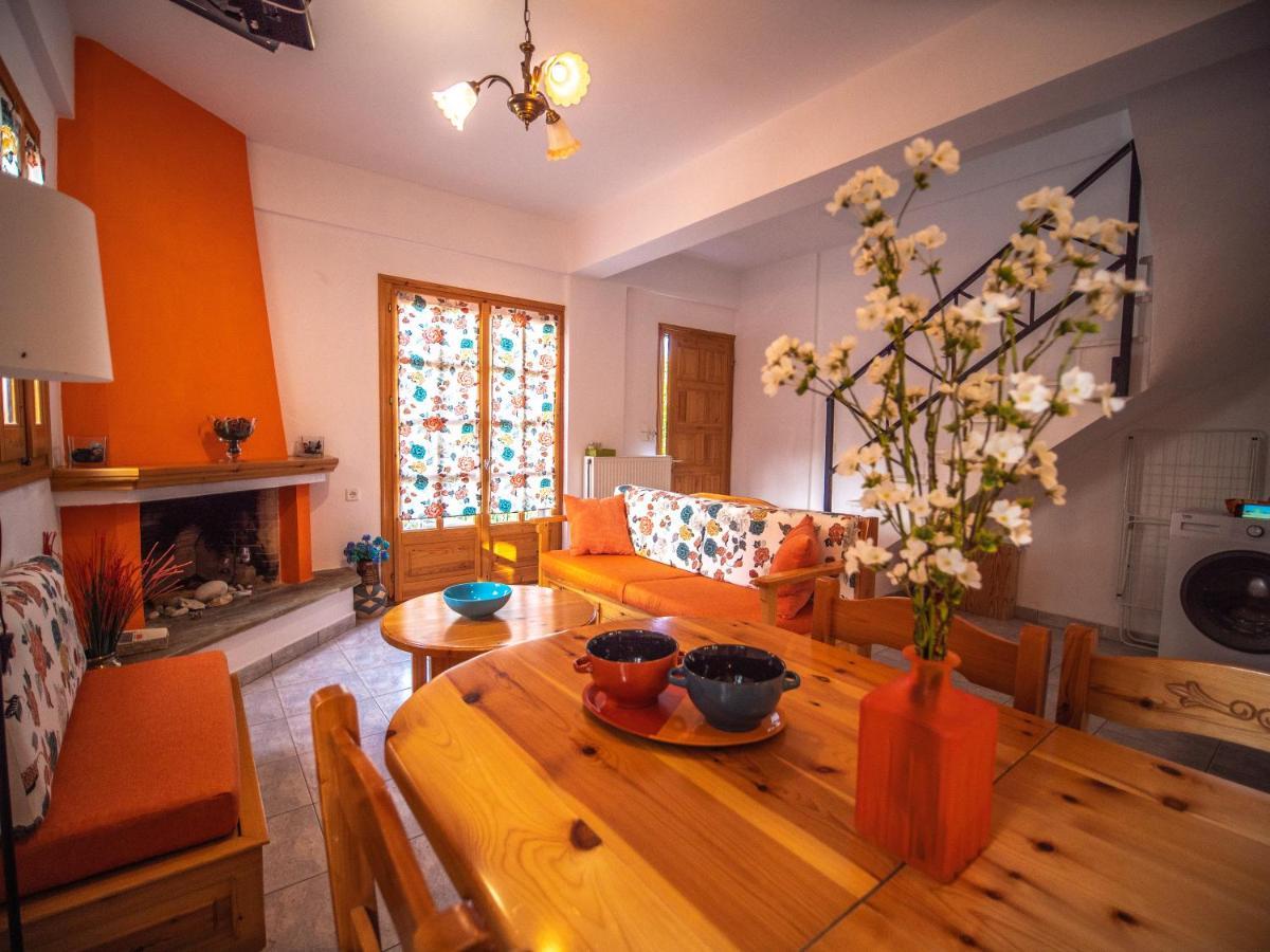 Orange House For Big Families In Damouchari - Delicious Houses Exterior photo