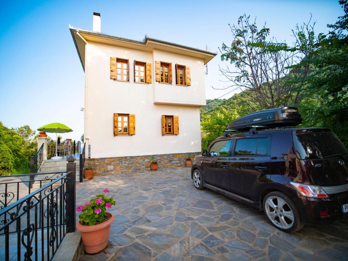 Orange House For Big Families In Damouchari - Delicious Houses Exterior photo