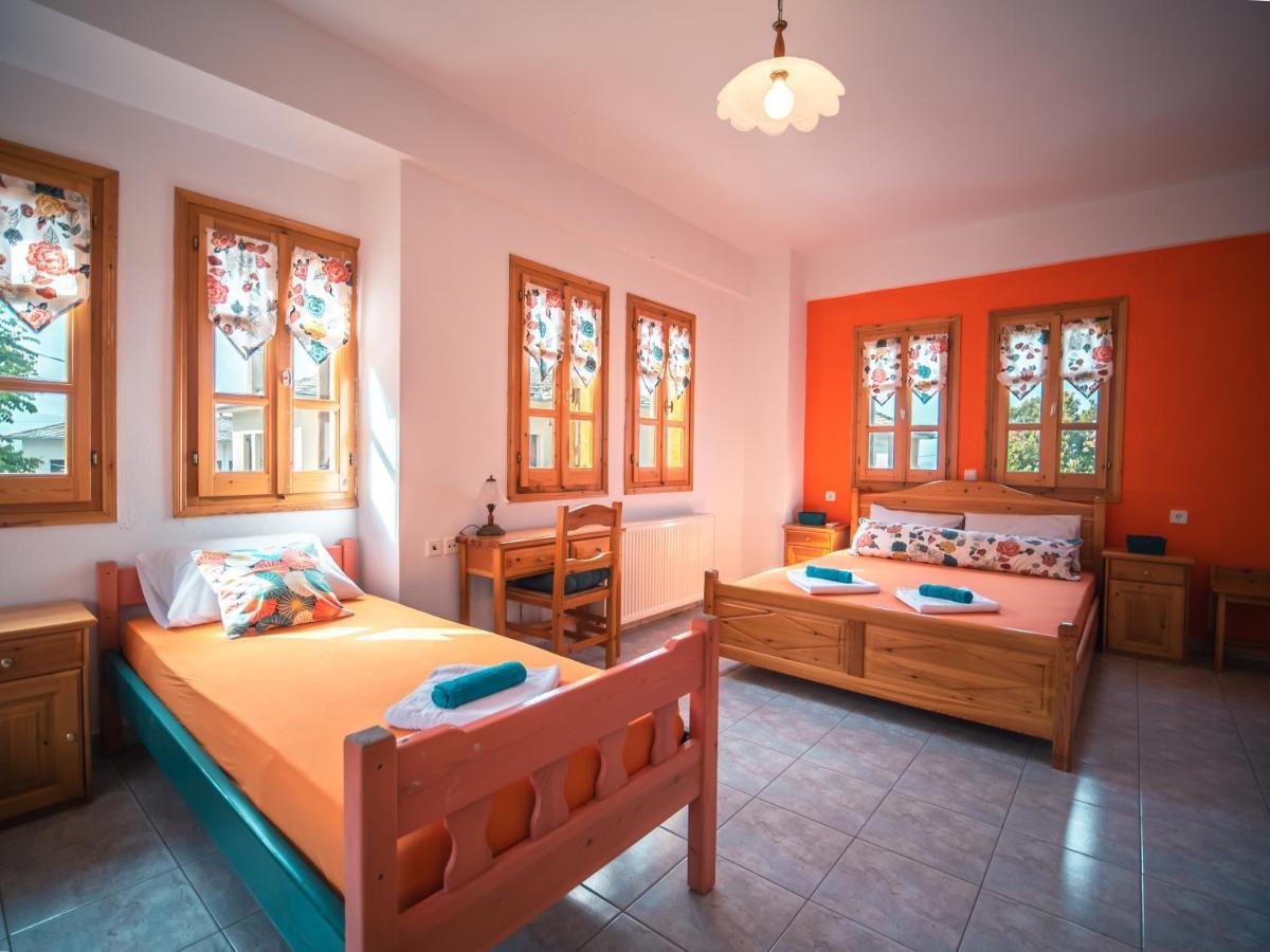 Orange House For Big Families In Damouchari - Delicious Houses Exterior photo